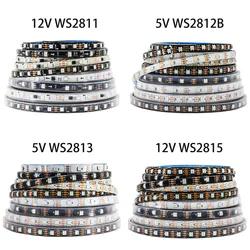 Ws2812b Ws2811 Ws2813 Ws2815 5050 Rgb Slimme Led Strip Lichten Ws2812 Individueel Adresseerbare Ic 30/60/144Pixels/Leds/M Tape