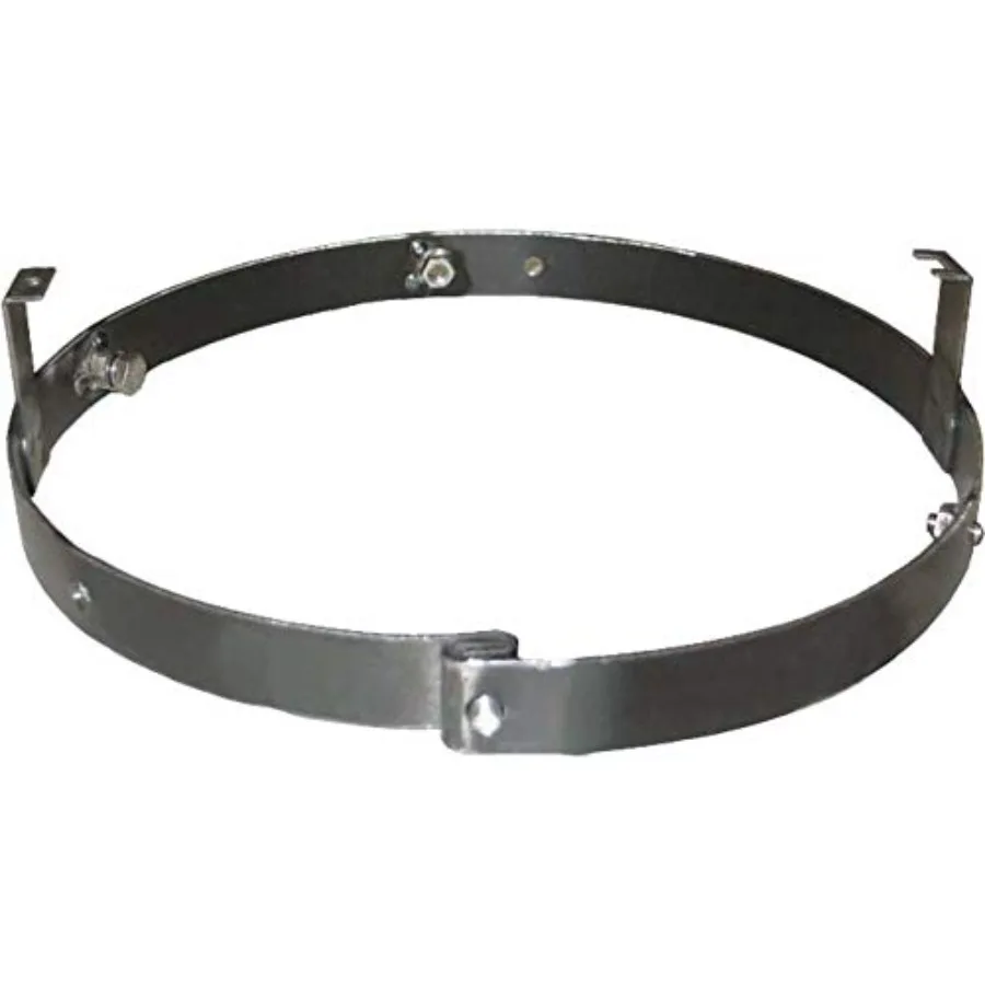 

In-Ground Pool Light Adapter Ring for Custom Molded Products 25549-500-000 Aluminum Black Durable and Waterproof Design