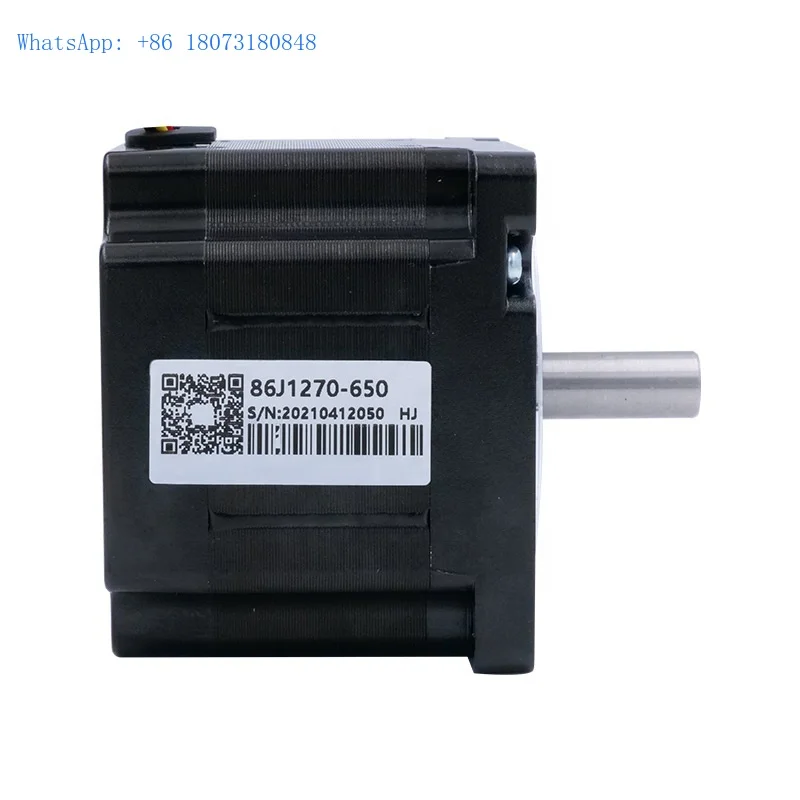 

86J1270-650 Good quality 2.8N.m 3 phase electric motor nema34 digital stepper servo motor for CNC kit