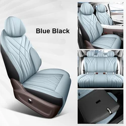 Custom Fit Car Accessories Seat Covers Full Set Artificial Leather for Exeed RX 2023-2024 Front and Back Row for Chery Exeed