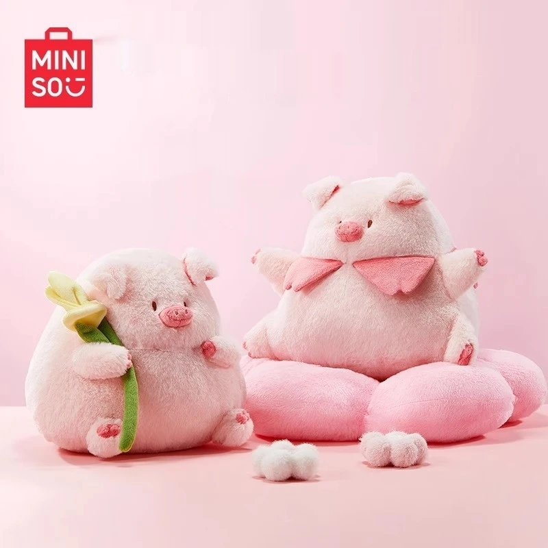 

Miniso, цветок, Буфф, свинка, кукла, милый мягкий тюльпан, свинка, модель дивана, декоративная подушка, кавайная Мягкая Детская плюшевая игрушка, подарок на день рождения