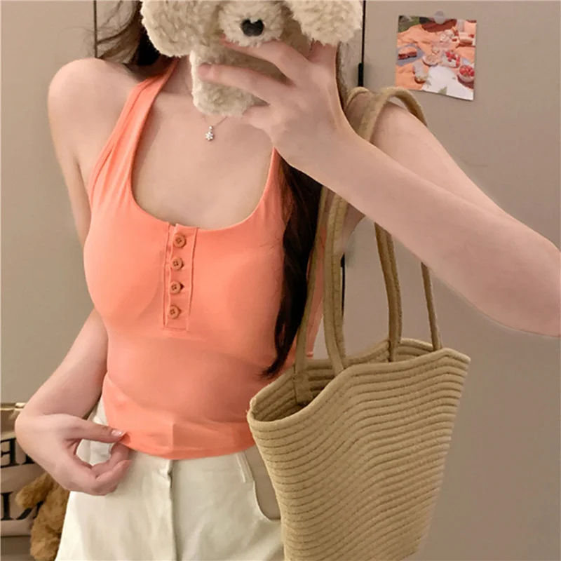 Sexy Fitness Sports Bra Women's Neck Hanging Yoga Vest Quick Dry Anti Shock Exercise Underwear Beautiful Back Pad Included