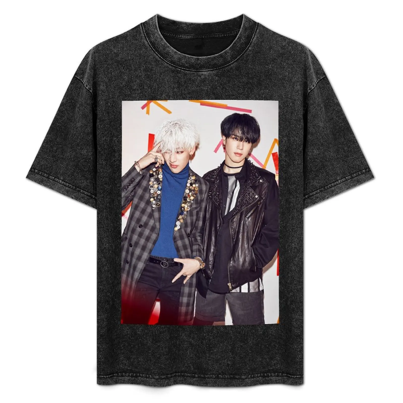 

Bambam Yugyeom GOT7 T-Shirt t shirt men 100% cotton luxury brand t shirt custom print T-Shirt