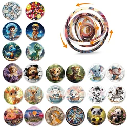 Rotating puzzle Decompression stereo 360° Rotating Puzzle decompression children's puzzle