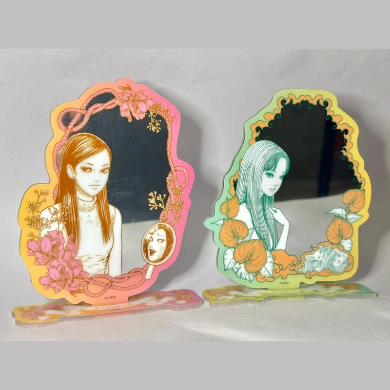 Nowość Junji Ito Tomie Kawakami Akrylowa Dekoracja – Kolekcja Dwóch Form Mroczna Figurka Anime z Kreskówki Horror Manga Unikalny Prezent dla Fanów