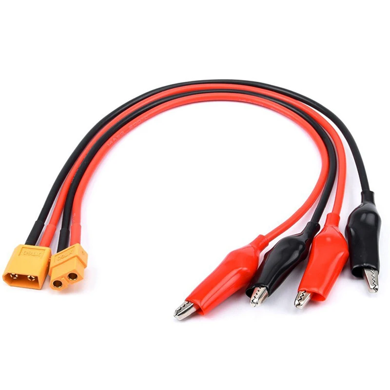 

1/3/5PCS XT60 Connector Cable RC Alligator Clips for SKYRC NC2500 Pro Charger Motor Run-in line Measure Tool 14AWG 15cm RC Parts