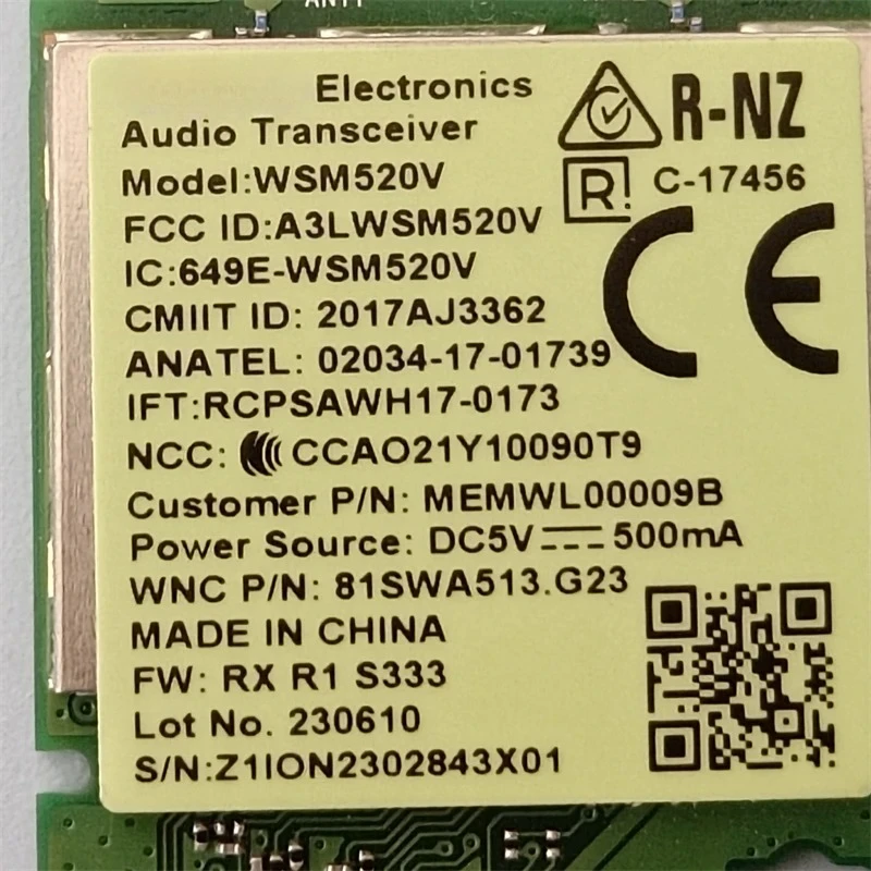 Muslimfor Subwoofer Speaker Electronics Audio Transceiver 649E-WSM520V HW-Q60B HW-Q600B