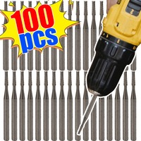 Carbide Bullseye Drill Bit for Windshield Pit Repair Star Crack Drilling Tool Car Glass Restoration Head Precision Polishing Tip