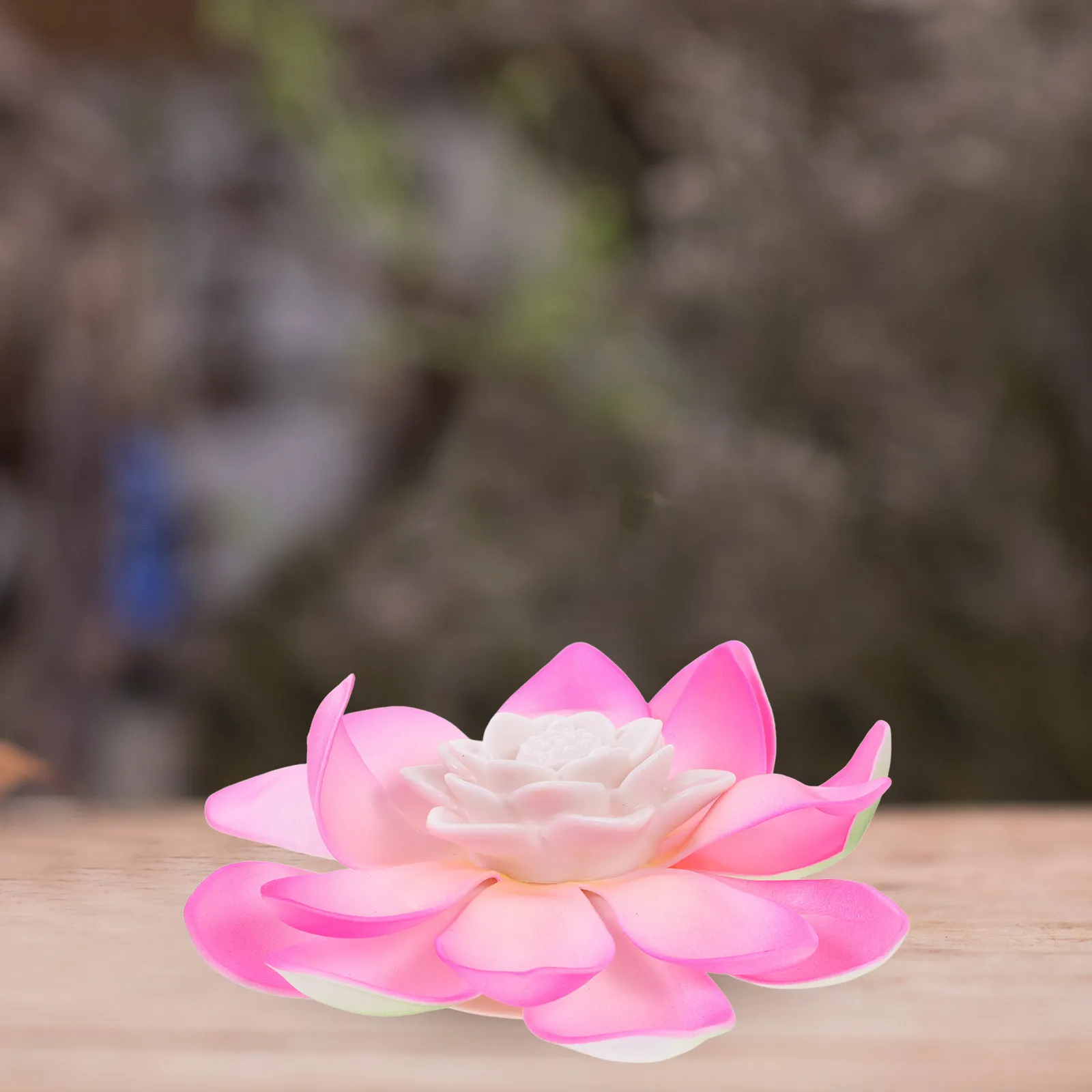 

Lotus Lantern LED Water Lily Light Pink Flameless for Garden Home Festival Pool Decoration Night Light Lamp