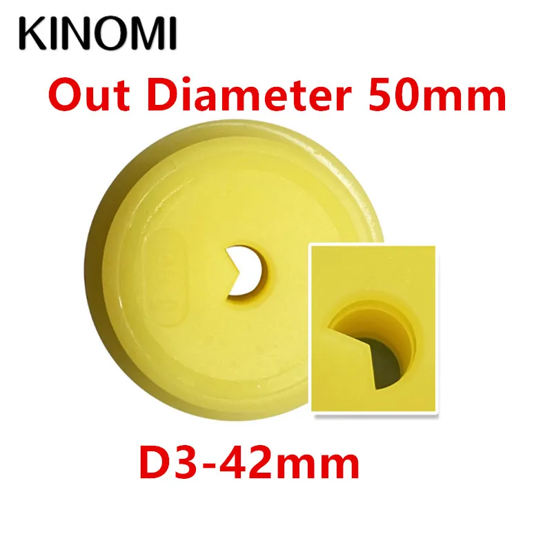 

10 шт., внешний диаметр 50 мм, пистолет с глубокими отверстиями, сверло, твердосплавная пушка с ЧПУ, внутренний режущий инструмент для охлаждающей жидкости, V-образная резиновая втулка