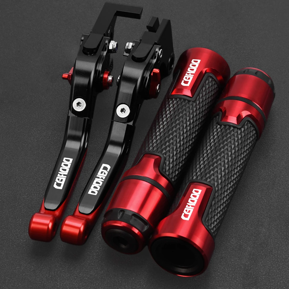 Motorcycle CNC Extendable Adjustable Brake Clutch Levers Handles Handlebar grips For honda CBF1000 CBF 1000 2006 2007 2008 2009