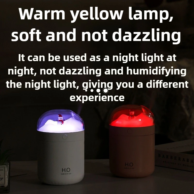 Высококачественный увлажнитель воздуха большой емкости, бесшумный аппарат для ароматерапии, бытовой настольный небольшой увлажнитель с автоматической сбой питания