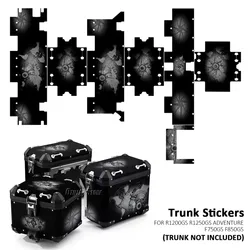 For BMW F750GS F850GS R1250GS ADV R1200GS ADVENTURE Motorcycle Aluminum Box Trunk Middle/Side Stickers Protection Decal