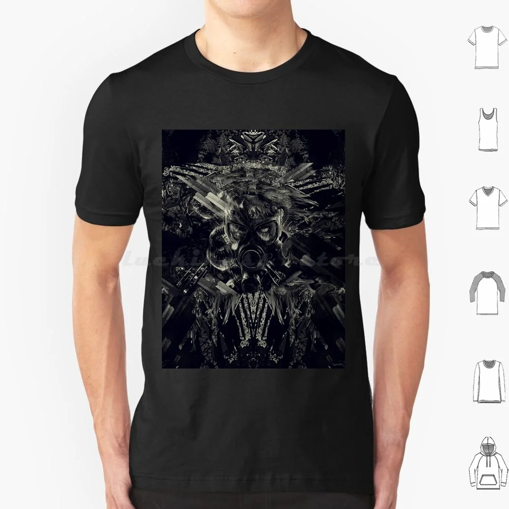 Syanart-Camiseta abstracta de Metro Last Light, 100% algodón, tamaño grande, Exodus, 2033, 2034, 2035