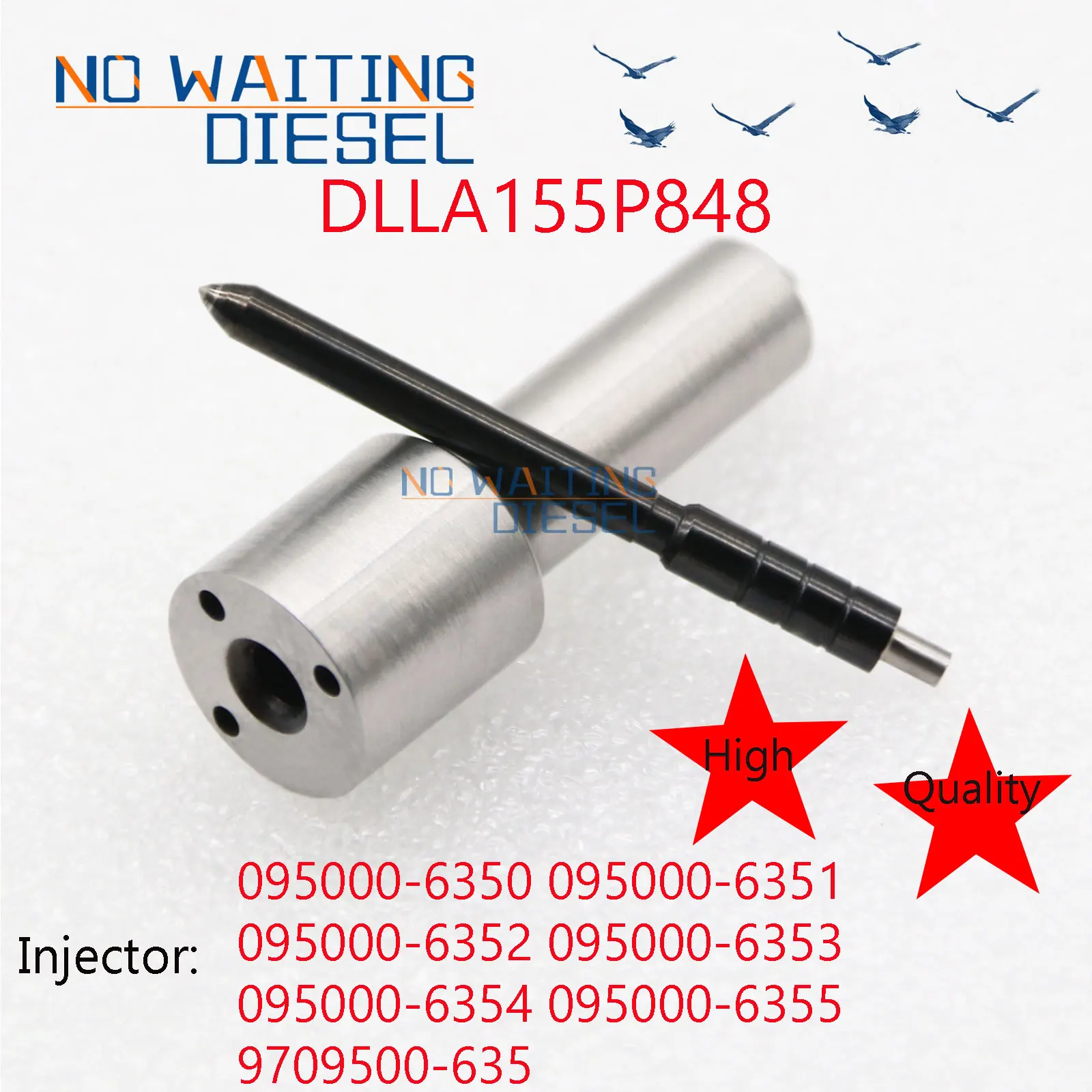 DLLA155P848 Common Rail Sprayer Nozzle DLLA 155 P848 Diesel Injection Jips dlla155p848 For 095000-6350 095000-6351 095000-6352