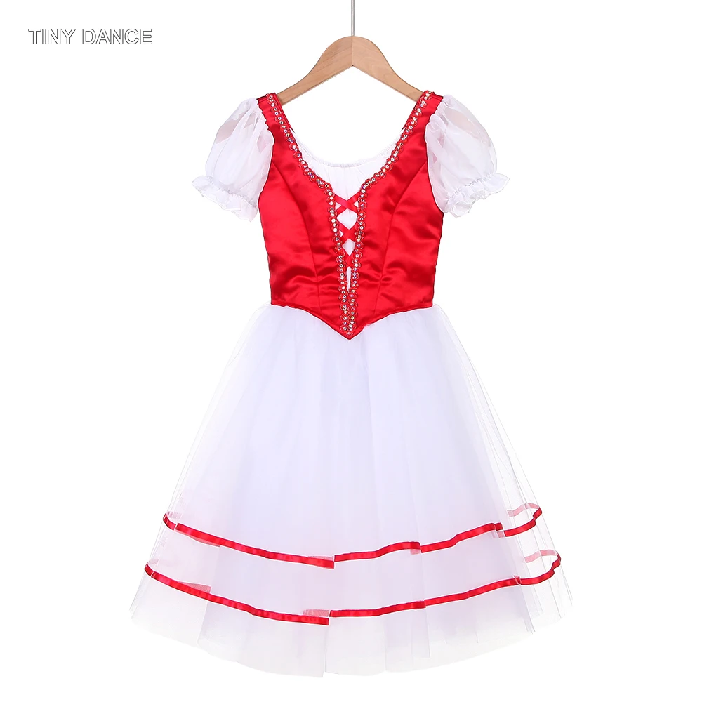 

Customized Professional Ballet Tutu Skirts Women Dance Costume with Hook Back Ballerina Dress Adult Girls Romantic Tutus B25606