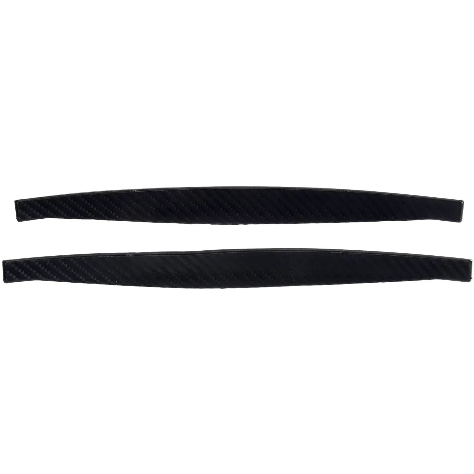 Lip Strips Protection Strip Auto Parts Replacement Car Accessories Carbon Fiber Black Rubber Splash Guard Parts