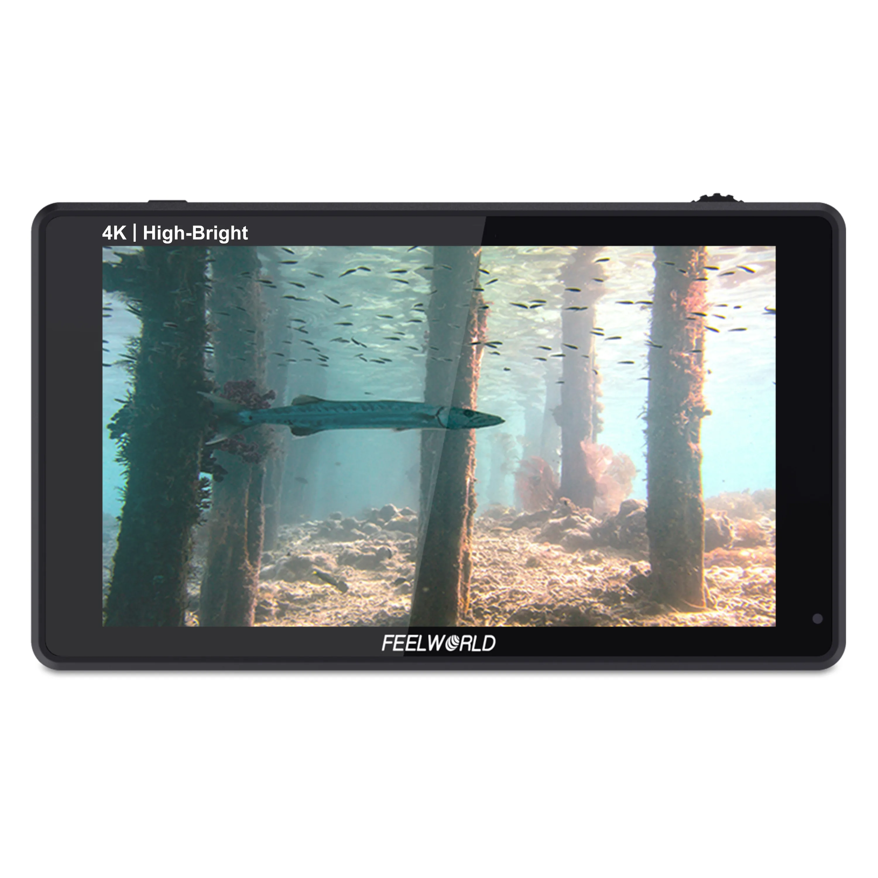 

FEELWORLD LUT6E Full HD Camera Monitor with High Brightness 1600nits | 6 Inch IPS Touch for DSLR | Factory Wholesale Custom