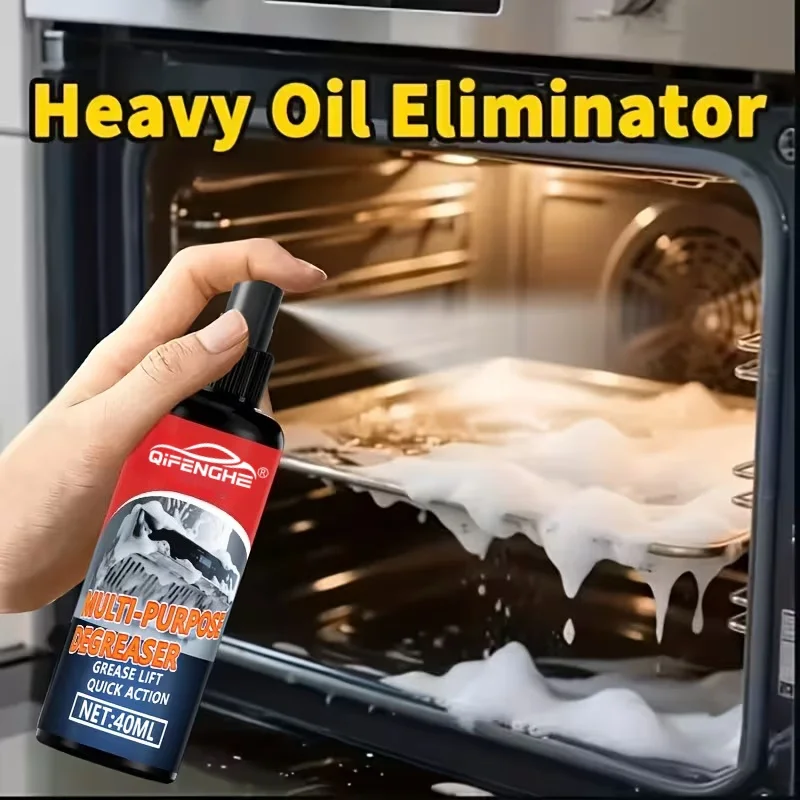 Multi-purpose Degreaser Cleaner, 100ml Quick Action Grease & Grime Remover, Safe for Car Engine, Parts & Household Use