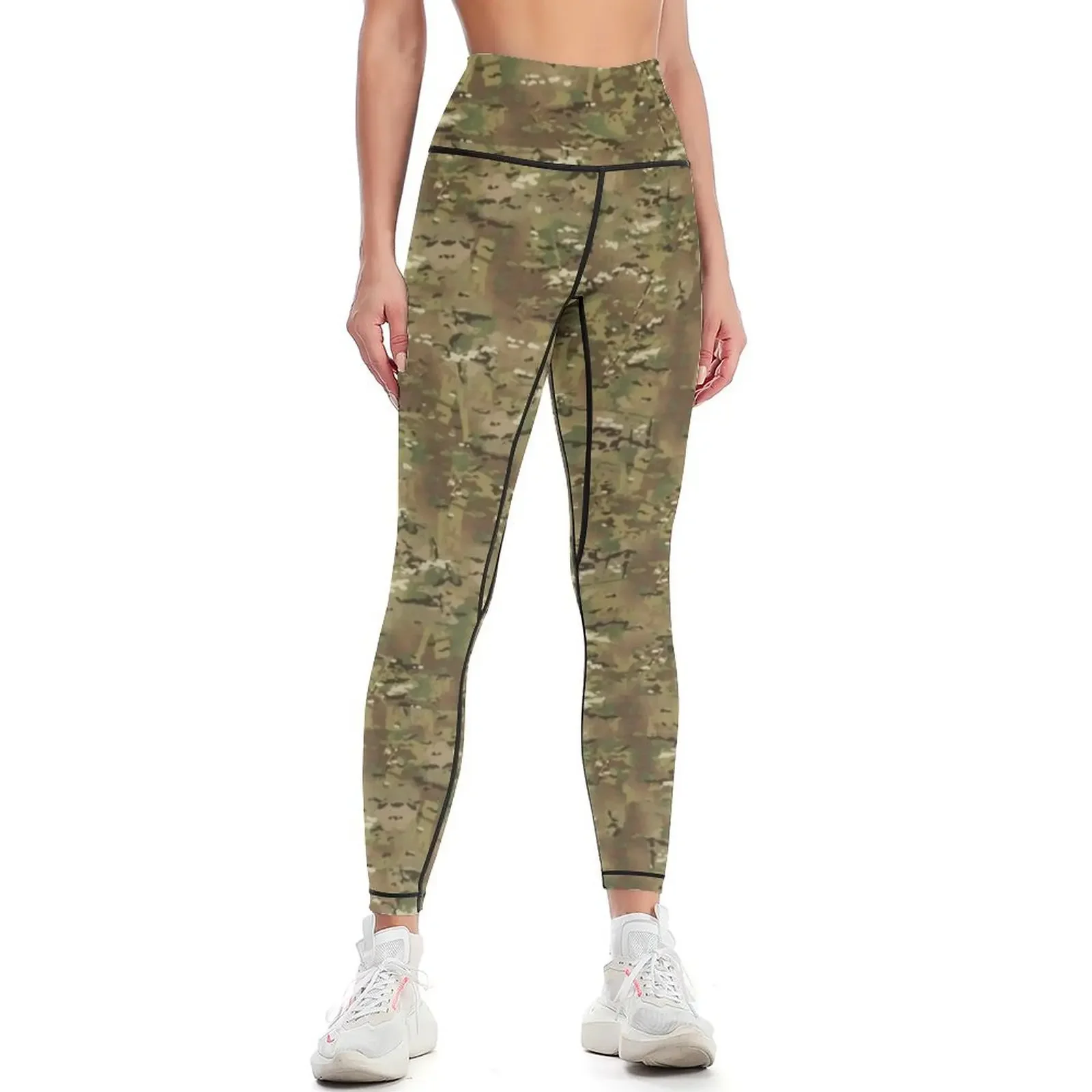 

Multicam Multicamo Leggings Sports pants woman fitness set gym push up legging sports for Womens Leggings
