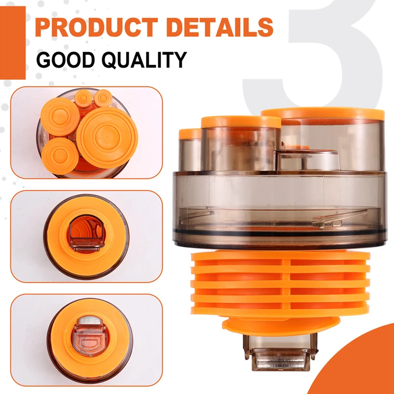 Hot Drain Plug Deodorizing Filter  Sealed Floor Drain Deodorizer Kitchen Sewer Sealing Ring Washing Machine