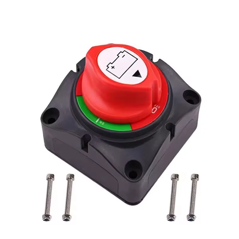 All4Caravan Heavy Duty Dpdt 12-48V Dual Car Vehicle RV Marine Boat Battery Isolator Master Kill Switch Disconnect Power Cut Off