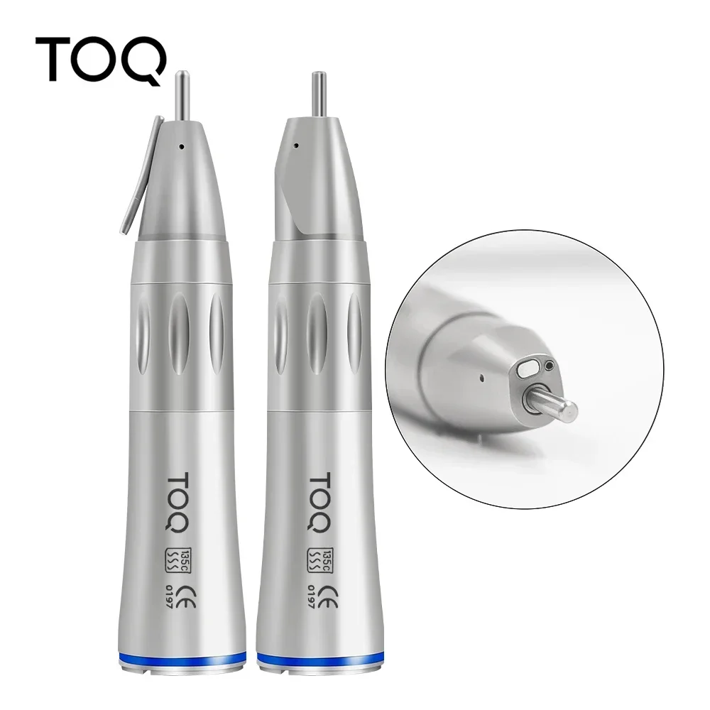 New 1:1 Straight Handpiece Inner Water Low Speed Handpiece LED Optical Fiber dental implant tools