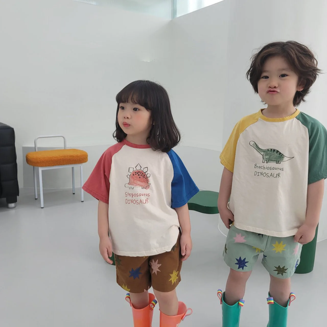 Children Clothing Kids Playful Printed Shorts 2024 Summer New Boys Girls Cotton Personality Stylish Loose All Match Shorts