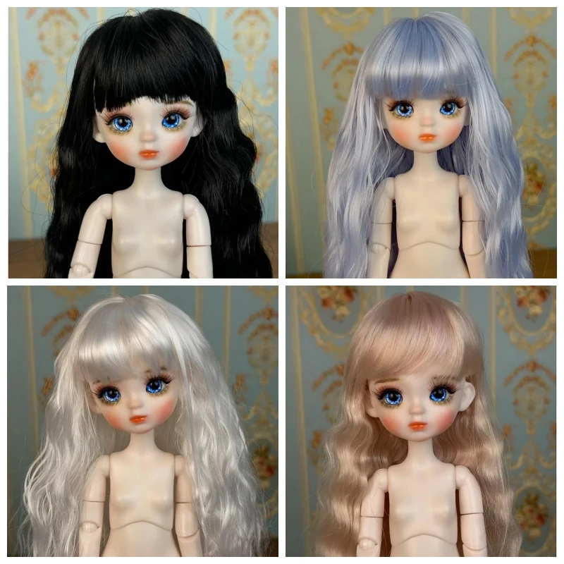 1/6 BJD Doll 30cm Princess Doll Handmade Makeup 3D Eyes Joints Movable Body for Girls Diy Dress Up Daughter Birthday Gift