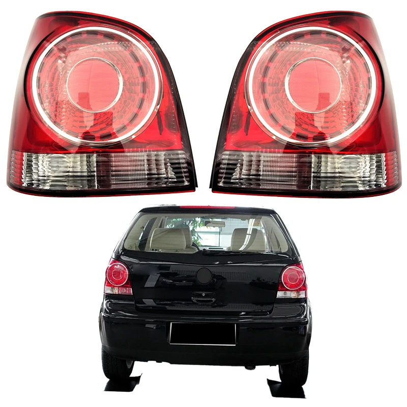 2005-2010 Version POLO Car Red/Black Taillight Assembly/Circuit Board/9N/9N3 Original Hole Position High-Speed Installation