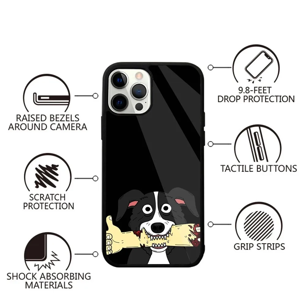 Cartoon Mr P-Pickles Phone Case Strong Magnetic For IPhone 15,14,13,Pro,Max,Plus,11,12,Mini For Magsafe Wireless Charging