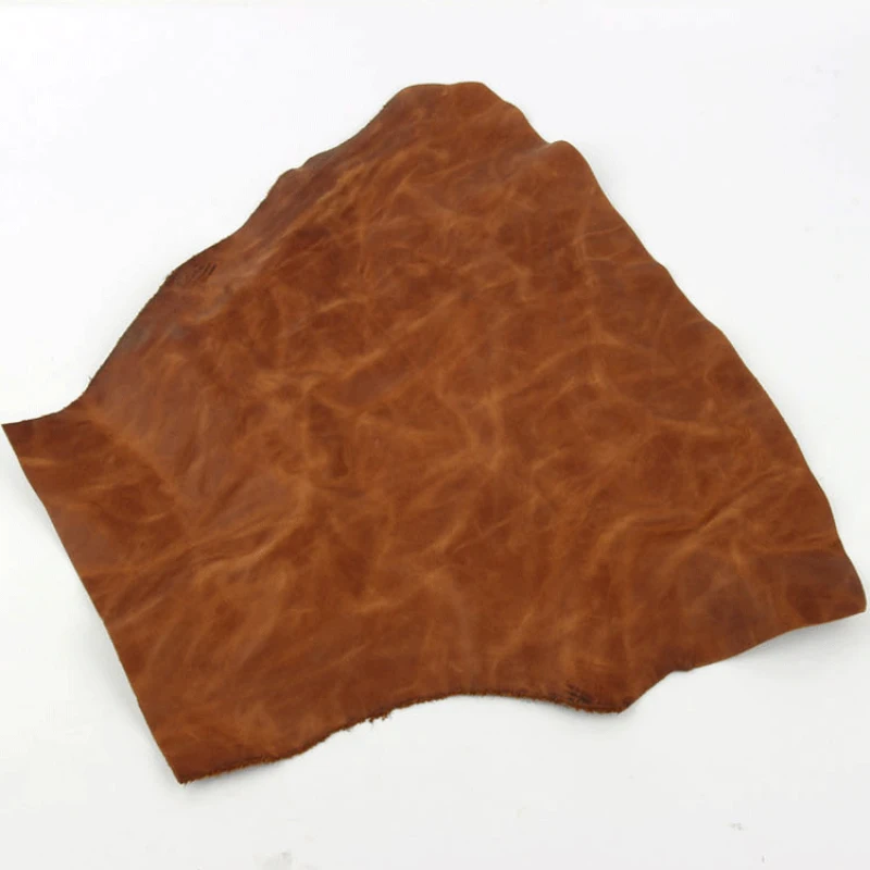 1.2mm Natural Cow Skin Leather Crazy Horse Leather Color Genuine Leather for Diy Leather Craft for Belt Wallet Bag