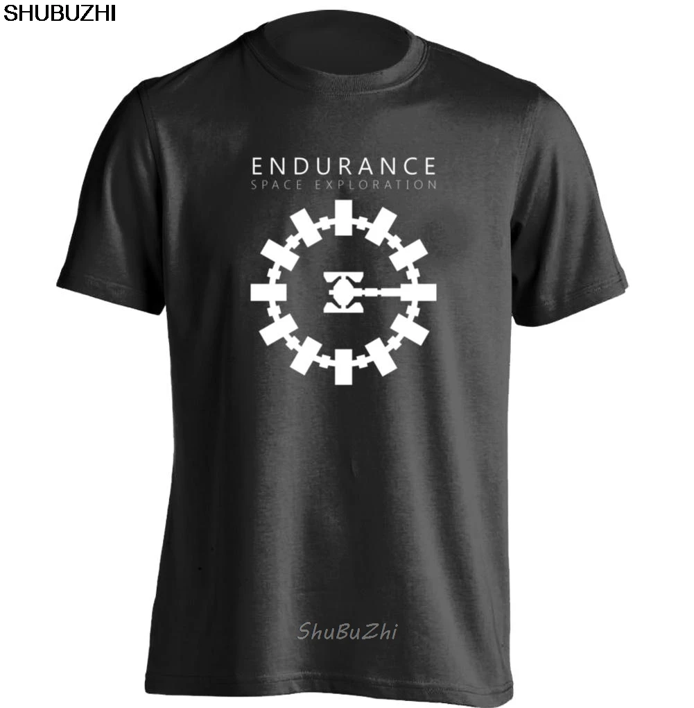 Adventure Movie Interstellar Endurance Space Craft Christopher Nolan Mens & mens Cool T Shirt Custom T Shirt sbz3475