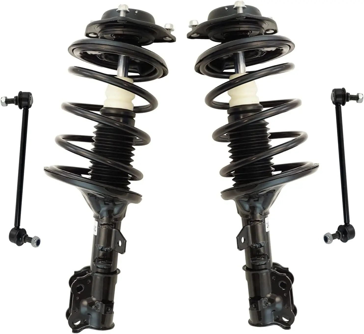 

Комплект передней подвески в сборе, стойки и винтовой пружины, стабилизатор поперечной устойчивости, совместимый с Kia Spectra 2005-2 2004-2009 гг.