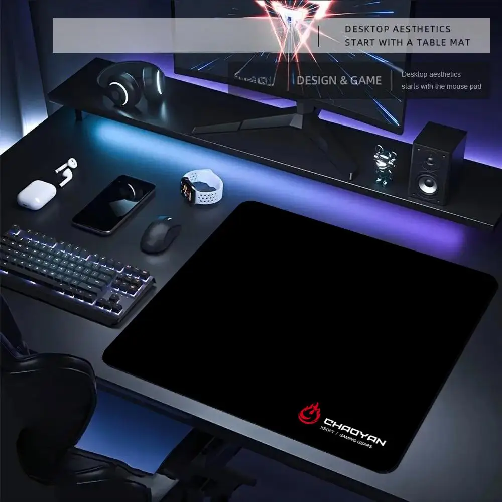 

CHAOYAN Professional Control Mouse Pad Desk Mat Gaming mats with Stitched Edge Durable Non-Slip 40X45CM mousepads desk pad