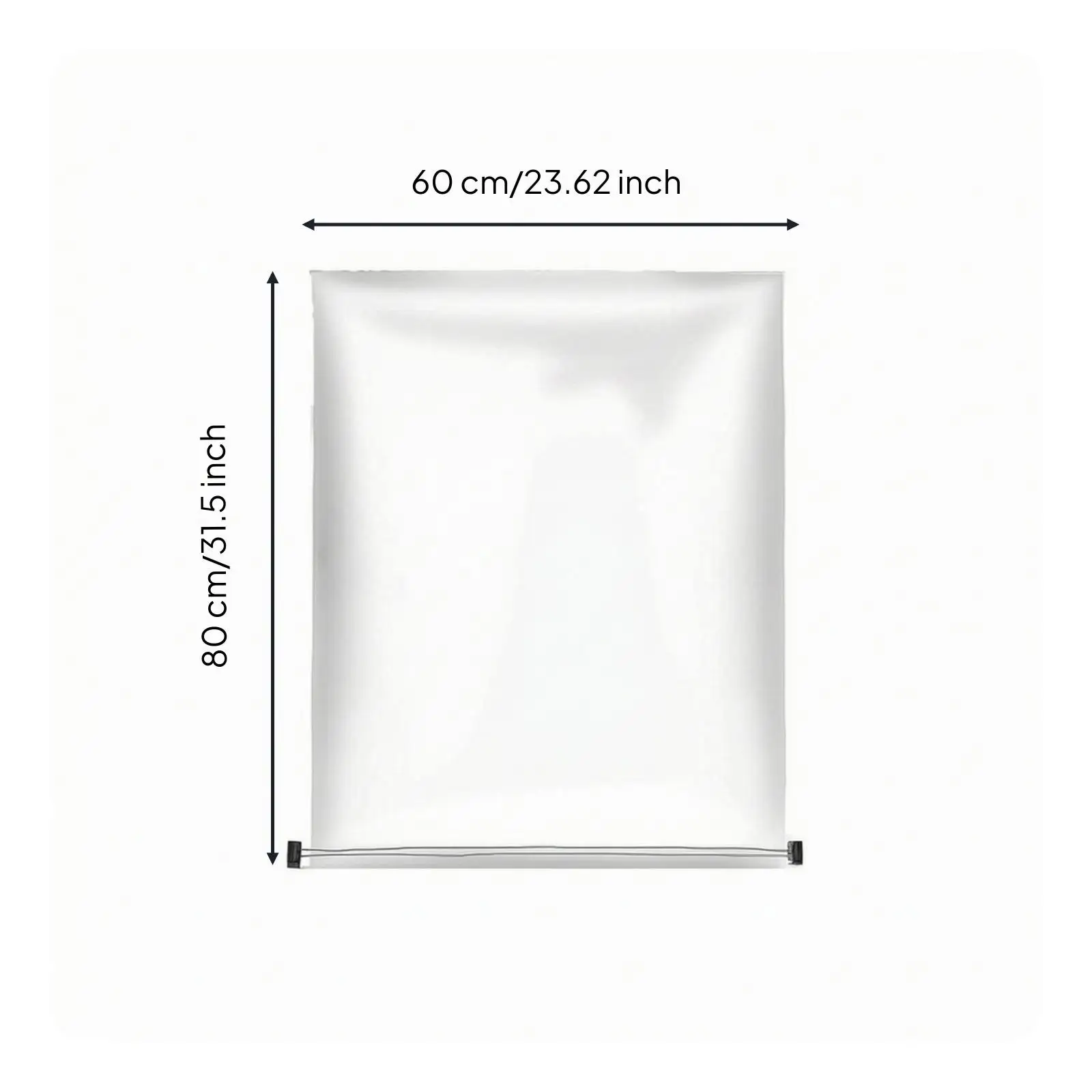 Outdoor Plant Frost Cover PE Transparent Garden Protection Bag Drawstring Closure for Cold Weather Shelter for Roses Fruit Trees