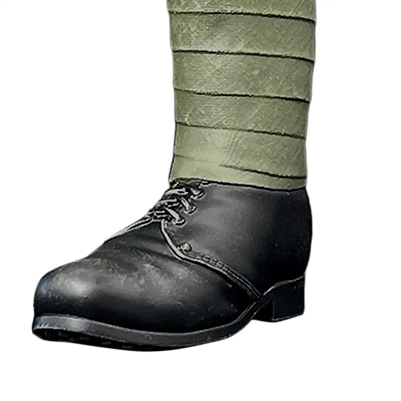 Bottes de figurines pour hommes, modèle de soldat, chaussures hautes, habillage, échelle 1/6