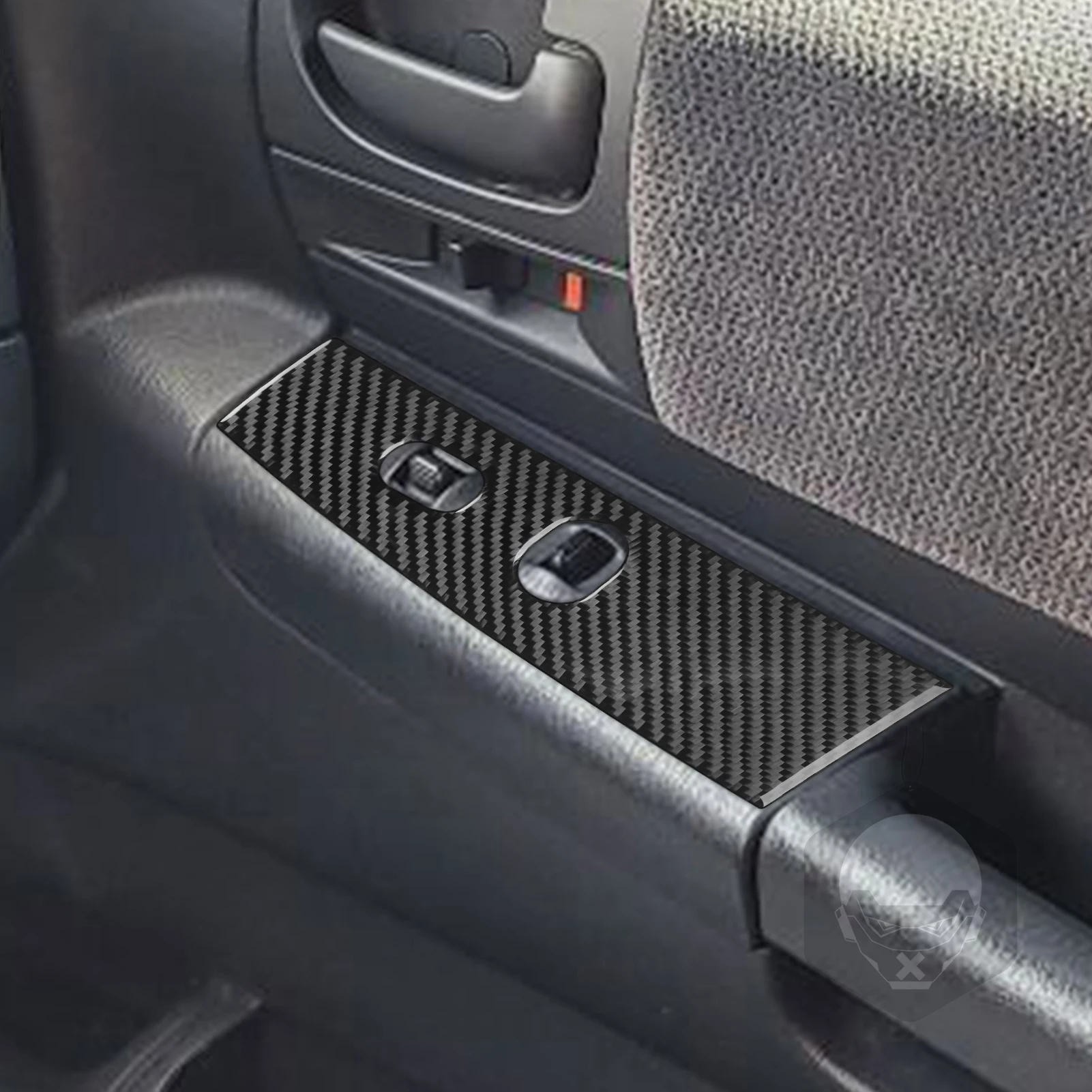 For Dodge Dakota 2001 2002 2003 2004 Accessories Carbon Fiber Car Interior Windows Control Panel Trim Sticker