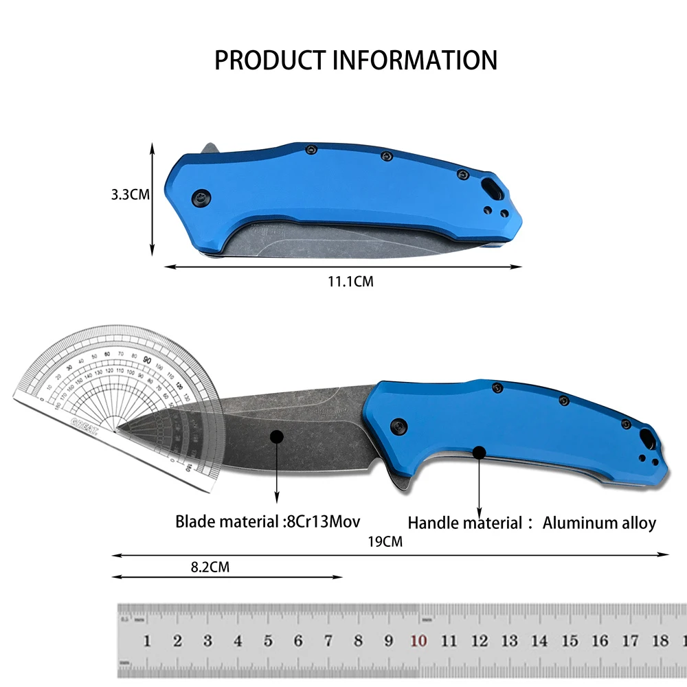 Tactical 1776OLSW Link Flipper Folding Knife 3.25\