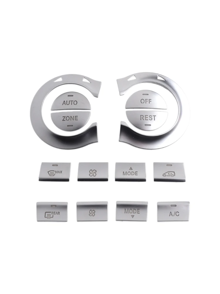 Interior Car Styling A C Button Trim Seamless Integration Design Precise Fit For AC Controls Hassle-free Installation Process