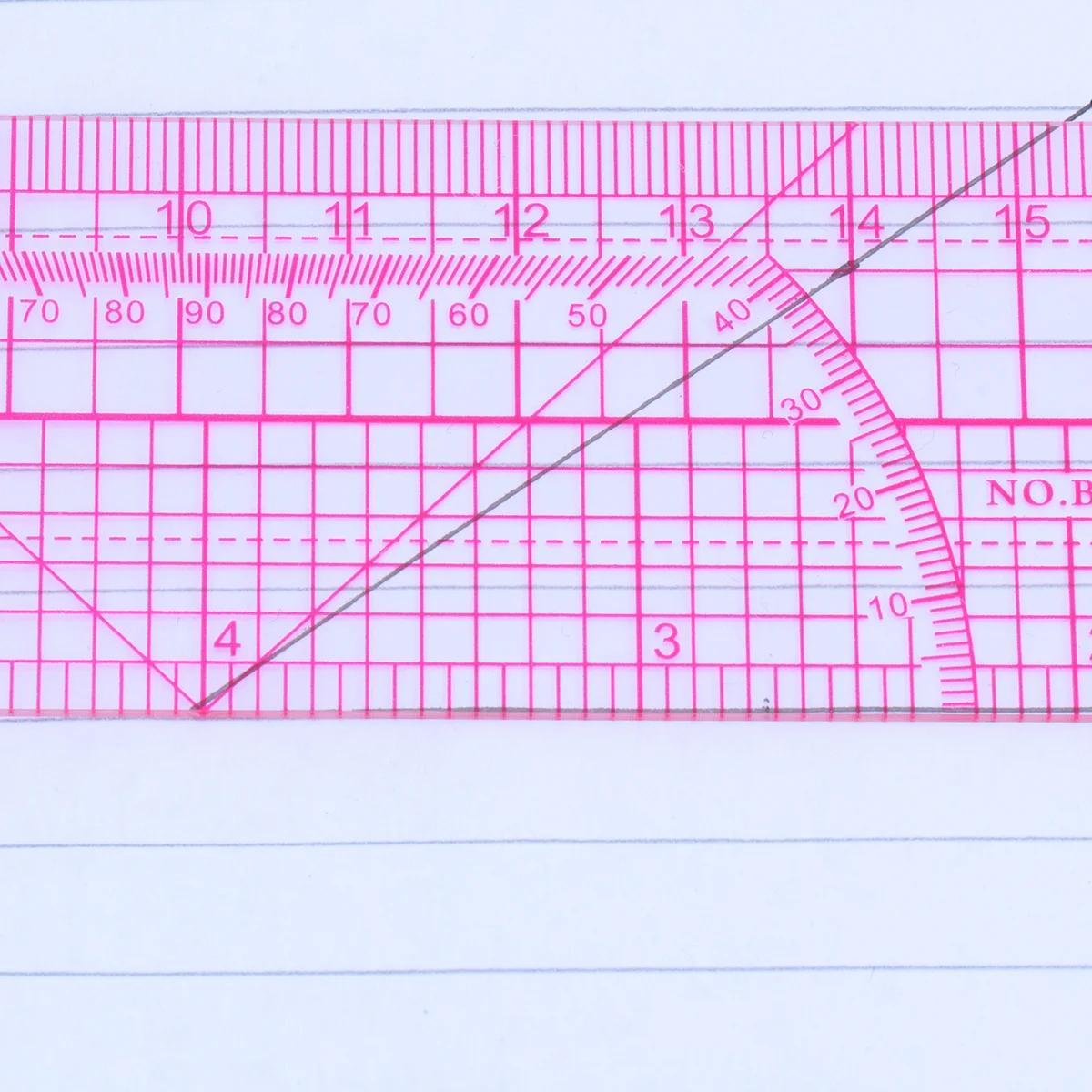 Scale Ruler Multifunction Measuring Drafting Clothing Precision Math Measurement