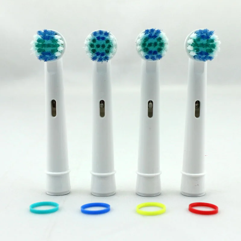 8 Uds cabezales de cepillo de dientes eléctrico para cepillo de dientes Oral B SB-17 cabezales de cepillo de repuesto limpieza de dientes vitalidad Excel limpiador de dientes