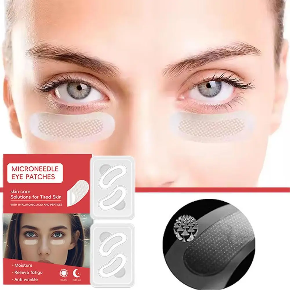 Micro-needle Eye Patch Hyaluronic Acid Anti-wrinkle Eye Mask Fine Lines Remove Moisturizing Eye Mask Acne Patch