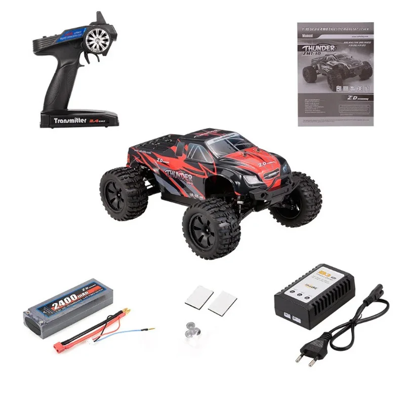 ZD Racing 9106-S 9106 1/10 Truck 2.4G Radio Control 4WD Off-road Electric Vehicle Monster Remote Control Car Toys Rechargeable