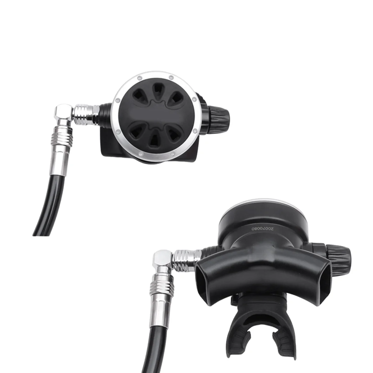 Adaptador de manguera giratoria de 360 grados, conector regulador de buceo de segunda etapa, accesorios de buceo