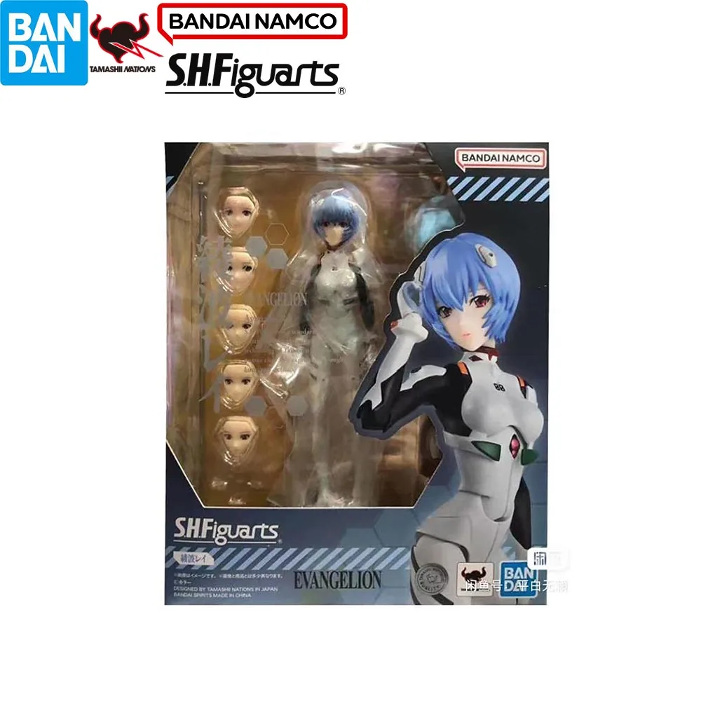 

BANDAI S.H.Figuarts Evangelion Rei Ayanami, аниме-модель, фигурка-оригинальная коллекционная игрушка в оригинальной упаковке