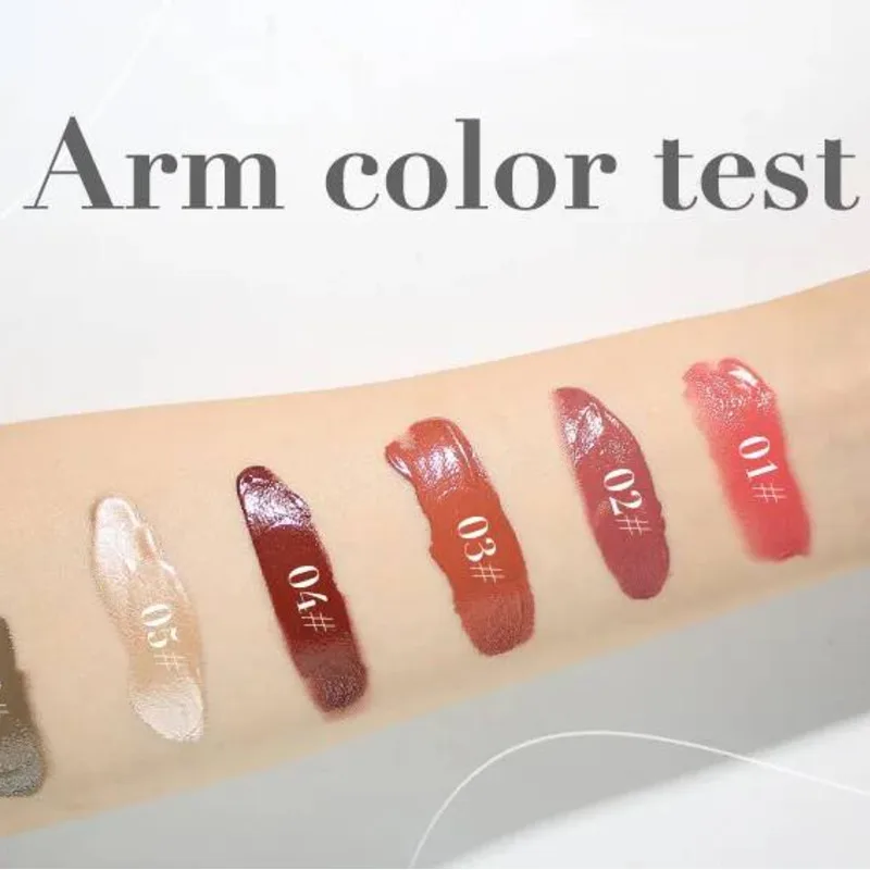 MLSMILE 소녀용 수채화 리퀴드 뷰티 내추럴 비트 매트 크리미 치크 루즈 6색 얼굴 블러셔 틴트 피치 블러쉬 메이크업