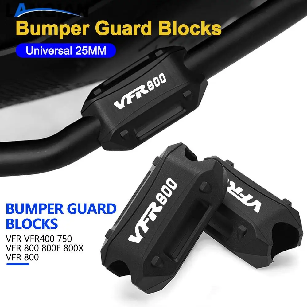 

Motorcycle Accessories Engine Guard Crash Bar Bumper Protection Decorative Block For HONDA VFR VFR400 750 800 800F 800X VFR 800