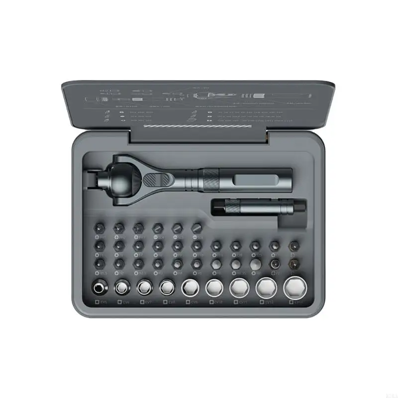 K3KA كاملة 40piece من مفك البراغي المطبخ مجموعة من الصلب الأسنان الدقيقة #2