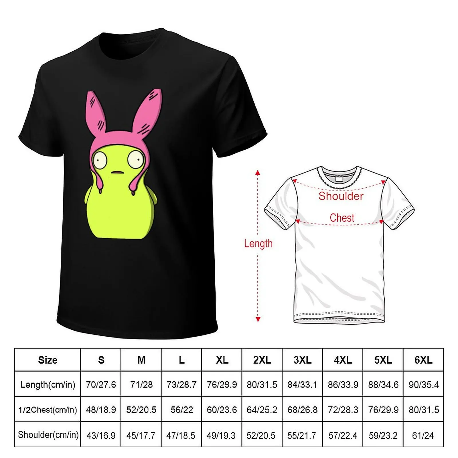 Kuchi Kopi Louise Edition T-shirt korean fashion summer clothes plain t shirts men